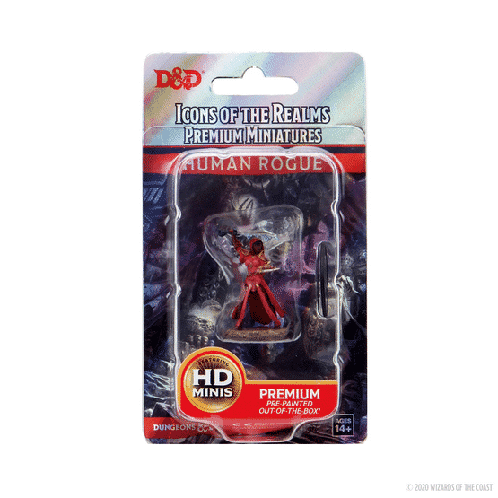D&D Icons of the Realms Premium Figures: Human Rogue Female