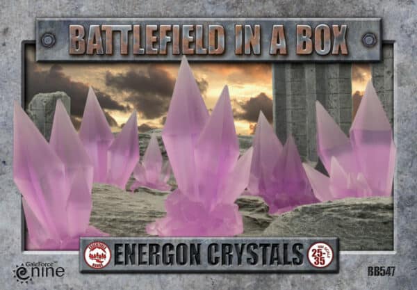 Battlefield In A Box - Energon Crystals - Purple