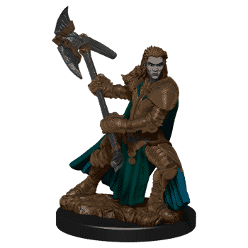 D&D Icons of the Realms - Premium Painted Figure - Half-Orc Fighter Female