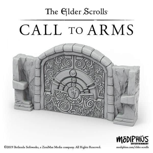 The Elder Scrolls Call to Arms - Puzzle Door Terrain Set