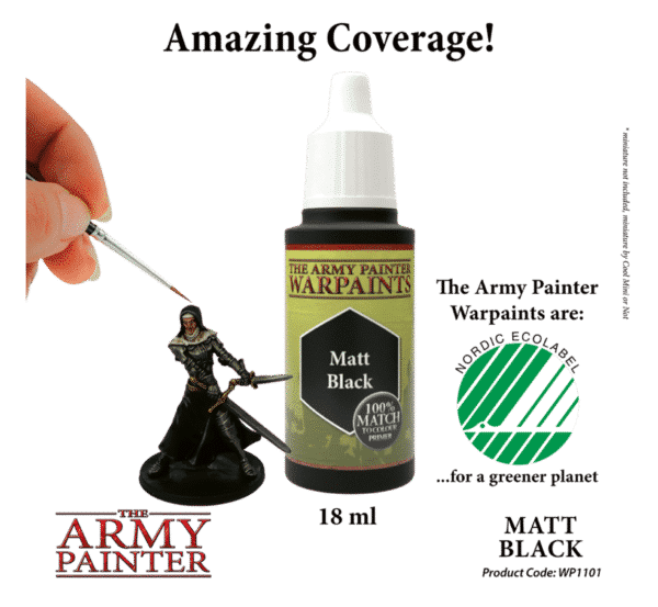 The Army Painter - Warpaints Matt Black