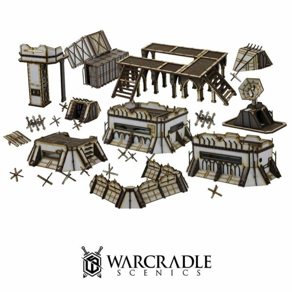 Warcradle Scenics - Omega Defence Line Set