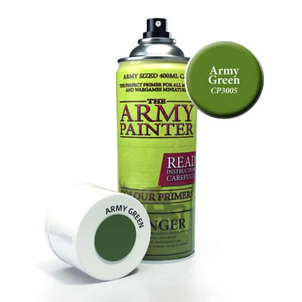 Army Painter Base Primer - Army Green (400ml) CP3005
