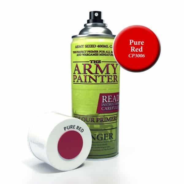 Army Painter Base Primer - Pure Red (400ml) CP3006