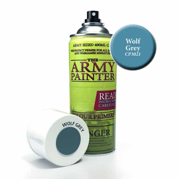 Army Painter Base Primer - Wolf Grey (400ml) CP3021