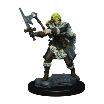 D&D Icons of the Realms Premium Figures - Human Female Barbarian