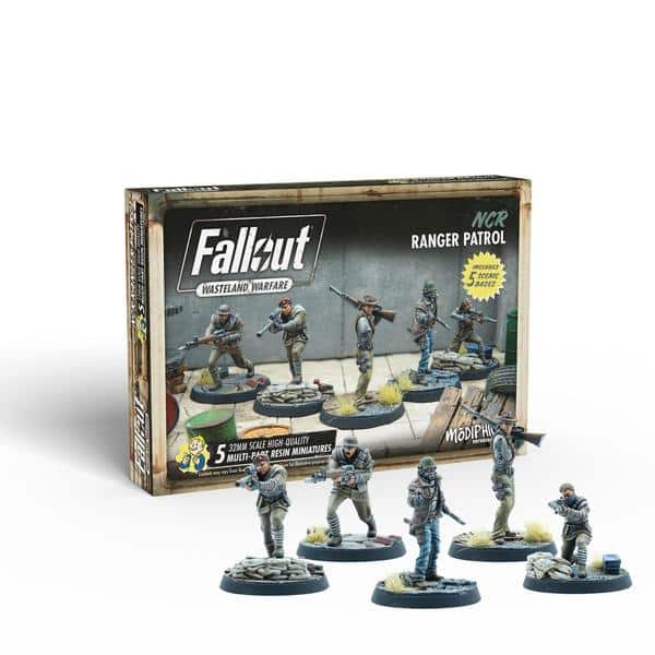 Fallout - Wasteland Warfare - NCR Ranger Patrol