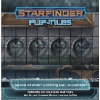 Starfinder Flip-Tiles - Space Station Docking Bay Expansion