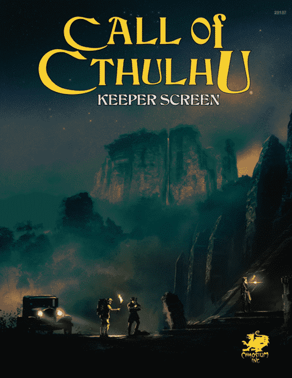 Call of Cthulhu RPG - Keeper Screen Pack (7th ed.)
