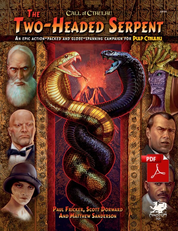 Call of Cthulhu RPG - The Two-Headed Serpent
