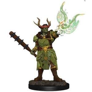 Pathfinder Battles - Premium Painted Figure - Half-Orc Druid Male