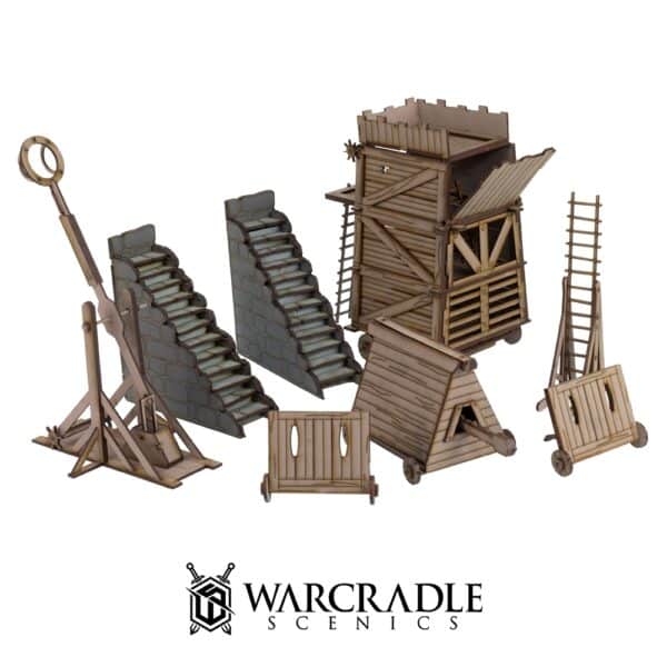 Warcradle Scenics - Gloomburg - Siege Engines & Scatter