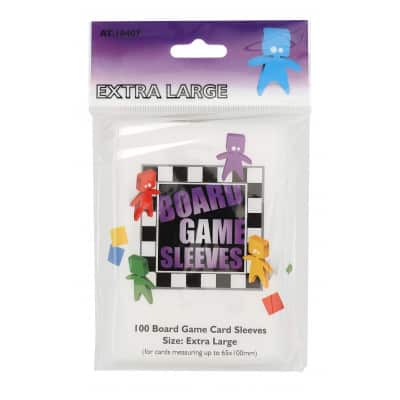 Board Games Sleeves - Extra Large (65x100mm) - (100 Sleeves)
