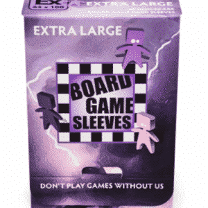 Board Games Sleeves - Non-Glare - Extra Large (65x100mm) - 50 Pcs