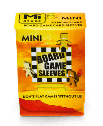 Board Games Sleeves - Non-Glare - Mini (41x63mm) - 50 Pcs