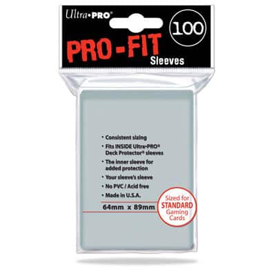 Ultra Pro perfect fit sleeves toploading