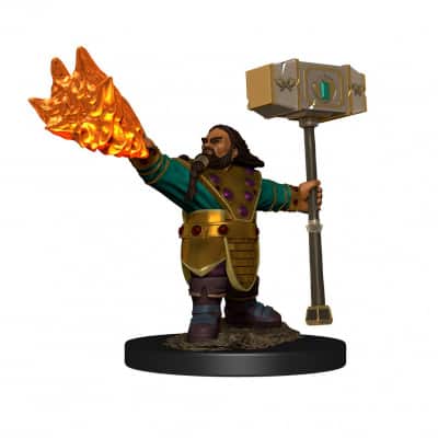 D&D Icons of the Realms Premium Figures - Dwarf Cleric Male