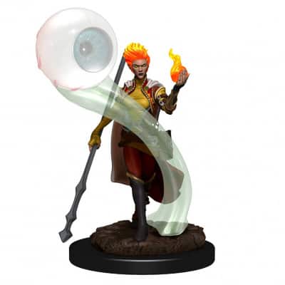 D&D Icons of the Realms Premium Figures - Fire Genasi Wizard Female