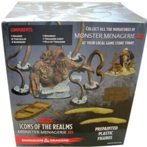 D&D Icons of the Realms Miniatures Case Incentive Set 8 Monster Menagerie 3