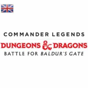 MTG - Commander Legends Baldur's Gate Commander Deck Display (4 Decks)