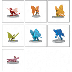 D&D Icons of the Realms - Pride of Faerie Dragons