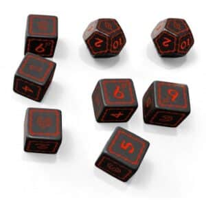 The One Ring Black Dice Set