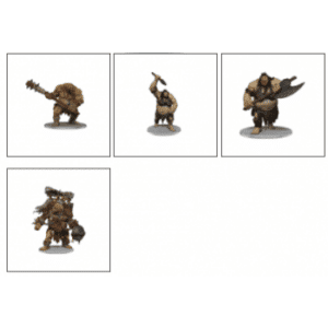 D&D Icons of the Realms - Ogre Warband