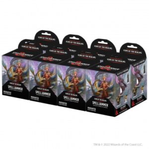 D&D Icons of the Realms - Spelljammer Adventures in Space SEALED Booster Brick CASE - 4 Bricks (Set 24)