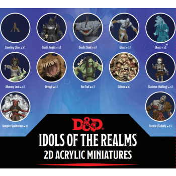 D&D Idols of the Realms - Boneyard 2D Set 1