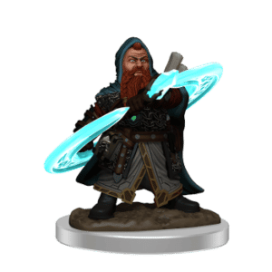 Pathfinder Painted Premium - Male Dwarf Sorcerer