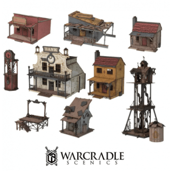 Warcradle Scenics - Red Oak Town Set 2