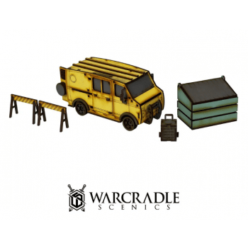Warcradle Scenics - Super City - Quantum Van
