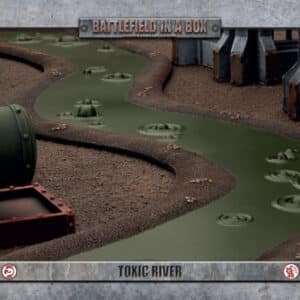 Battlefield In A Box - Toxic River (6ft) - 30mm
