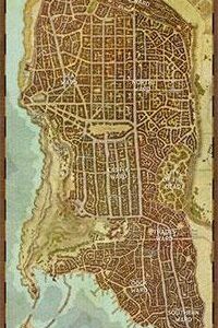 D&D Waterdeep City Map