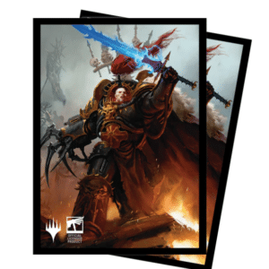MTG - Sleeves Universes Beyond - Warhammer 40K - Ruinous Forces - Abaddon (Ultra Pro)