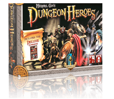 Dungeon Heroes - incl. 2 expansions Dragon and the Dryad and Lords of the Undead