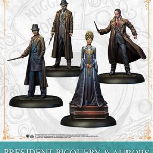 Harry Potter Miniatures Adventure Game - President Picquery and Aurors