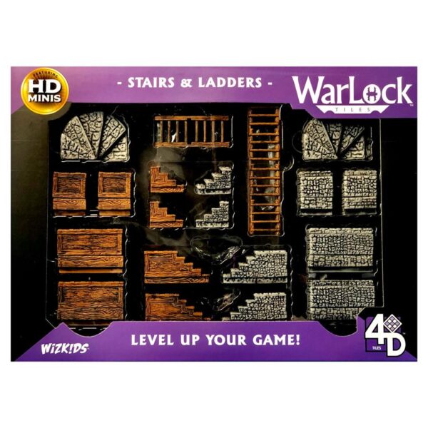 WarLock Dungeon Tiles - Stairs & Ladders