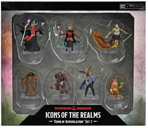 D&D ICONS OF THE REALMS: TOMB OF ANNIHILATION – BOX 1