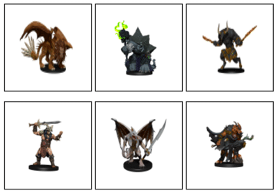 D&D Icons of the Realms Figure Pack Descent into Avernus - Arkhan the Cruel and The Dark Order