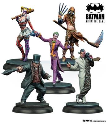 Batman Miniature Game - Arkham Asylum Super-Villains