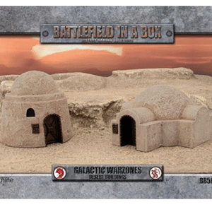 Battlefield In A Box - Galactic Warzones - Desert Buildings