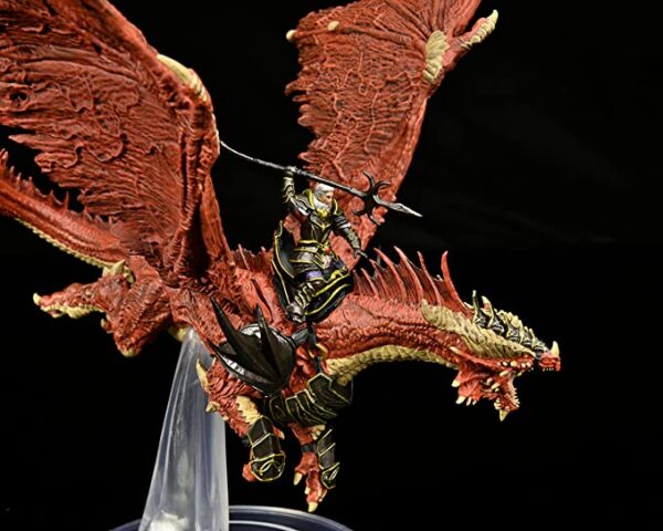 D&D Icons of the Realms - Dragonlance Kansaldi on Red Dragon (Set 25)