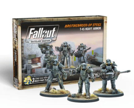 Fallout Wasteland Warfare - Brotherhood of Steel - Heavy Armor (T45)