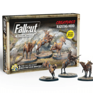 Fallout Wasteland Warfare - Radstag Herd