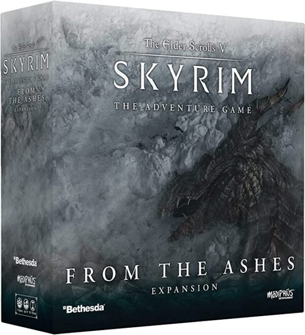 The Elder Scrolls - Skyrim - Adventure Board Game From the Ashes Expansion