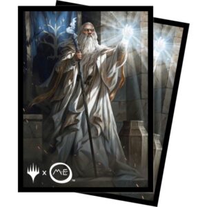 UP - The Lord of the Rings Tales of Middle-earth Sleeves 2 Featuring Gandalf for MTG (100 Sleeves)