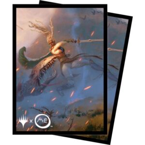 UP - The Lord of the Rings Tales of Middle-earth Sleeves B Featuring Eowyn for MTG (100 Sleeves)