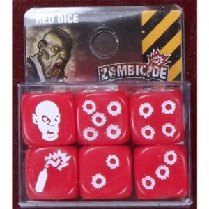 ZOMBICIDE - RED SPECIAL DICE (6)