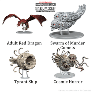 D&D Icons of the Realms - Ship Scale - Threats from the Cosmos
